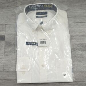 Nautica White Men's Shirt